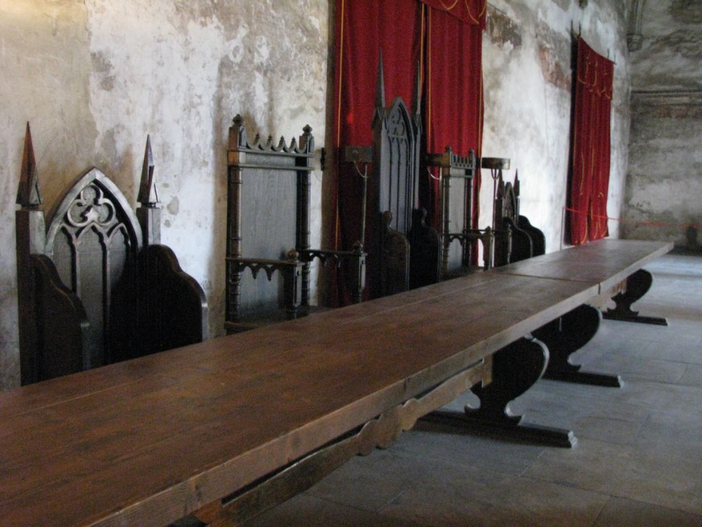 castelul corvinilor-interior