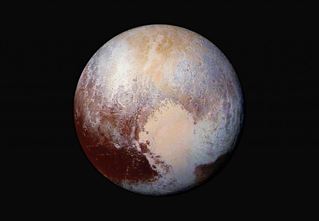 Pluto, o lume activa